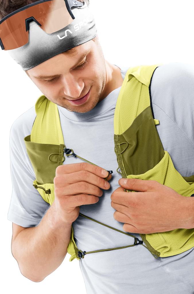 Deuter Trek 9 M Running Medium Vest, Yellow,