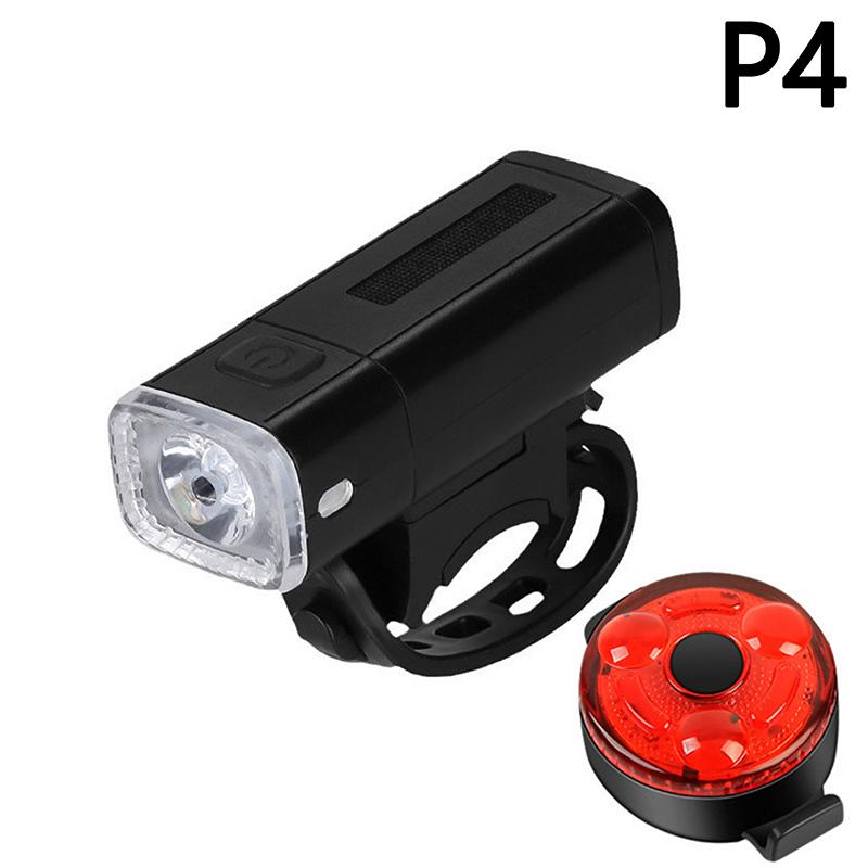 

Комплект велосипедных фонарей Велосипедная фара Задний фонарь Перезаряжаемый передний и задний комплект Велосипедный фонарик Велосипедная лампа Аксессуары для велосипеда
