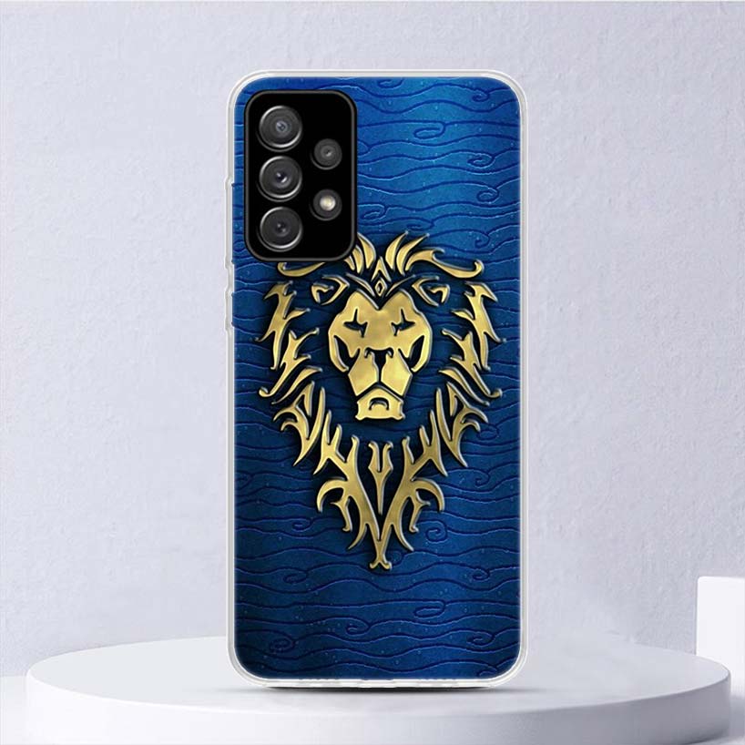 W-World Of W-Warcraft W-Wow Soft Case For Samsung Galaxy A16 A26 A36 A56 A15 A14 A13 A55 A54 A53 Phone Cover A25 A35 A24 A34 A23