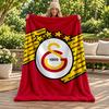 Galatasaray blanket Flannel Blanket Soft Cozy Plush Throw for Sofa Bed Lightweight Home Decoration Gifts for Christmas various holidays