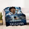 Lionel Messi Diego Maradona Fußballlegende Personalisieren Sie Ihren Namen Decke Überwurf Personalisierbare Decke Weich Warm Gemütlich Vielseitig Für Bettwäsche Meeresufer Sofa C
