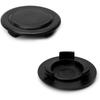 For Outdoor Terrace Table Umbrella Hole Ring Plug Ring Cover Inner and Outer Diameter 50mm*76mm Umbrella Pole Hole Cover Black