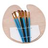 Wood Color Paint Tray Wooden Paint Brushes Artist Trays Wooden Paint Palette  Paint Palette