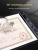Waterproof A4 Business License & Food Hygiene Certificate Display Frame