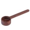 Long Handle Measuring Scoop Brown Kitchen Measuring Tools Wooden Coffee Scoop  Coffee Measuring