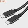 Type-C To Type-C USB3.2 Gen2x2 Male Cable, 100W PD Fast Charging, 4K Projection.