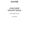 AMUSE - Lip & Cheek Healthy Balm - 5 Types