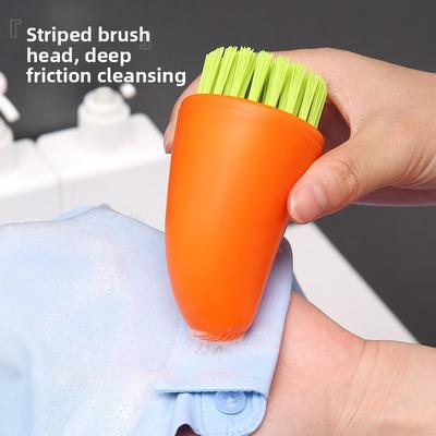 Radish Cleaning Brush Kitchen Supplies Stove Cleaning Brush Household Hard Bristle Cleaning Small Brush for Washing Pot