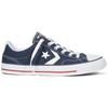 Converse Star Player 76 Comfortable and Stylish Low-Top Canvas Shoes Unisex Blue & White