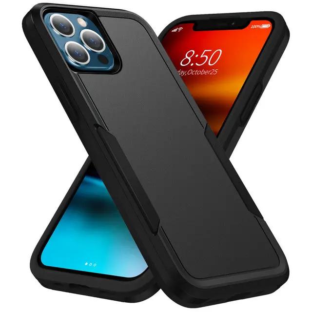 Hybrid Heavy Duty Armor for IPhone 16 Pro Max 15 14 13 12 11 XR XS 7 8 Plus Otter Case Box Hard Full Protection Military Shockproof Cover