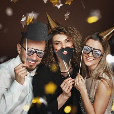 Lunettes Cosplay Amusantes Halloween Nouveauté Lunettes Lunettes Décoratives Photographie Déguisement Accessoires Thématiques pour Décoration de Fête