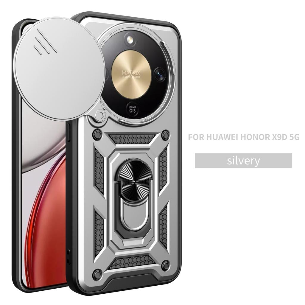 For Honor Magic 8 Lite 5G Case Honor X9D Magic8 Lite Shockproof Armor Car Holder Magnetic Ring Phone Cover Camera Protect Fundas