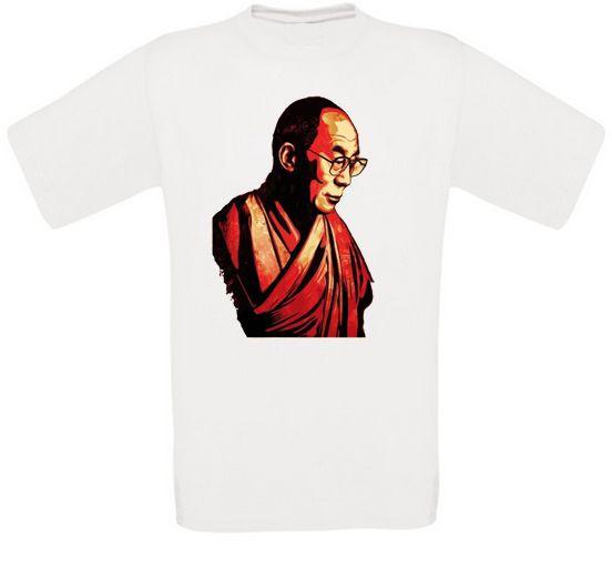 Dalai Lama Tibet Buddha Buddhism Feng Shui Bodhisattva T-Shirt All Sizes S