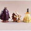 Belle en het Beest Beeldjes Set van 6, 10-12 cm Hars Verzamelaar Beeldjes, Prachtig Cadeau