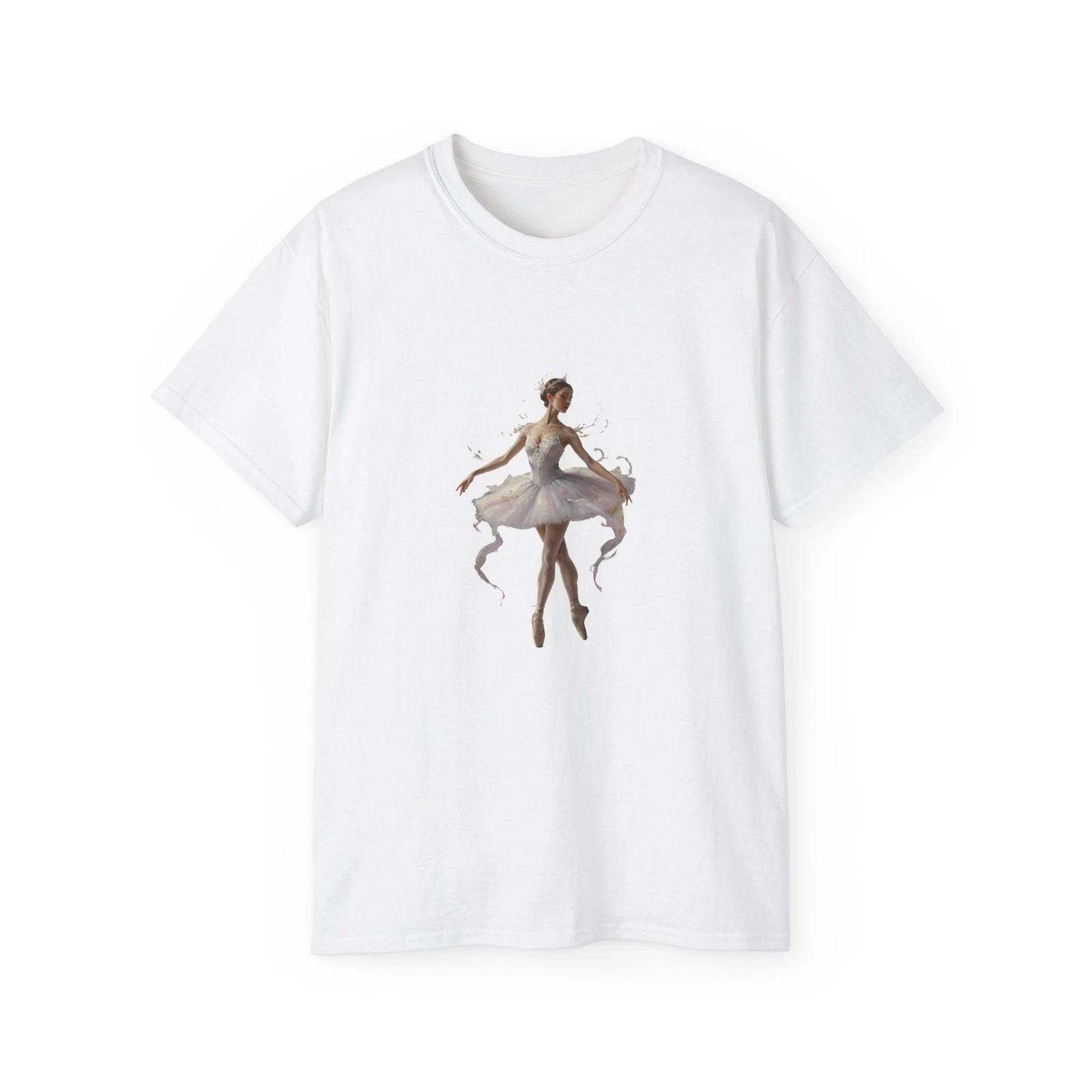 Ballet Ballerina Illustration Tee | Pointe Dancer Graphic Children s T-shirt 160
