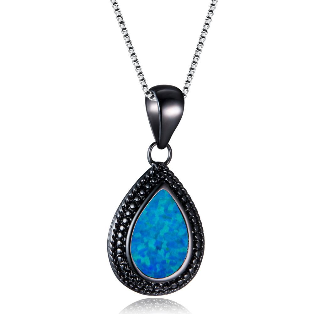 

Европейская и американская мода Ожерелье с подвеской в виде капли воды Подвеска нового стиля Универсальный аксессуар