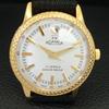 HAND-WINDING SWISS MENS REFURBISHED VINTAGE WHITE COLOR DIAL WATCH a707354-1