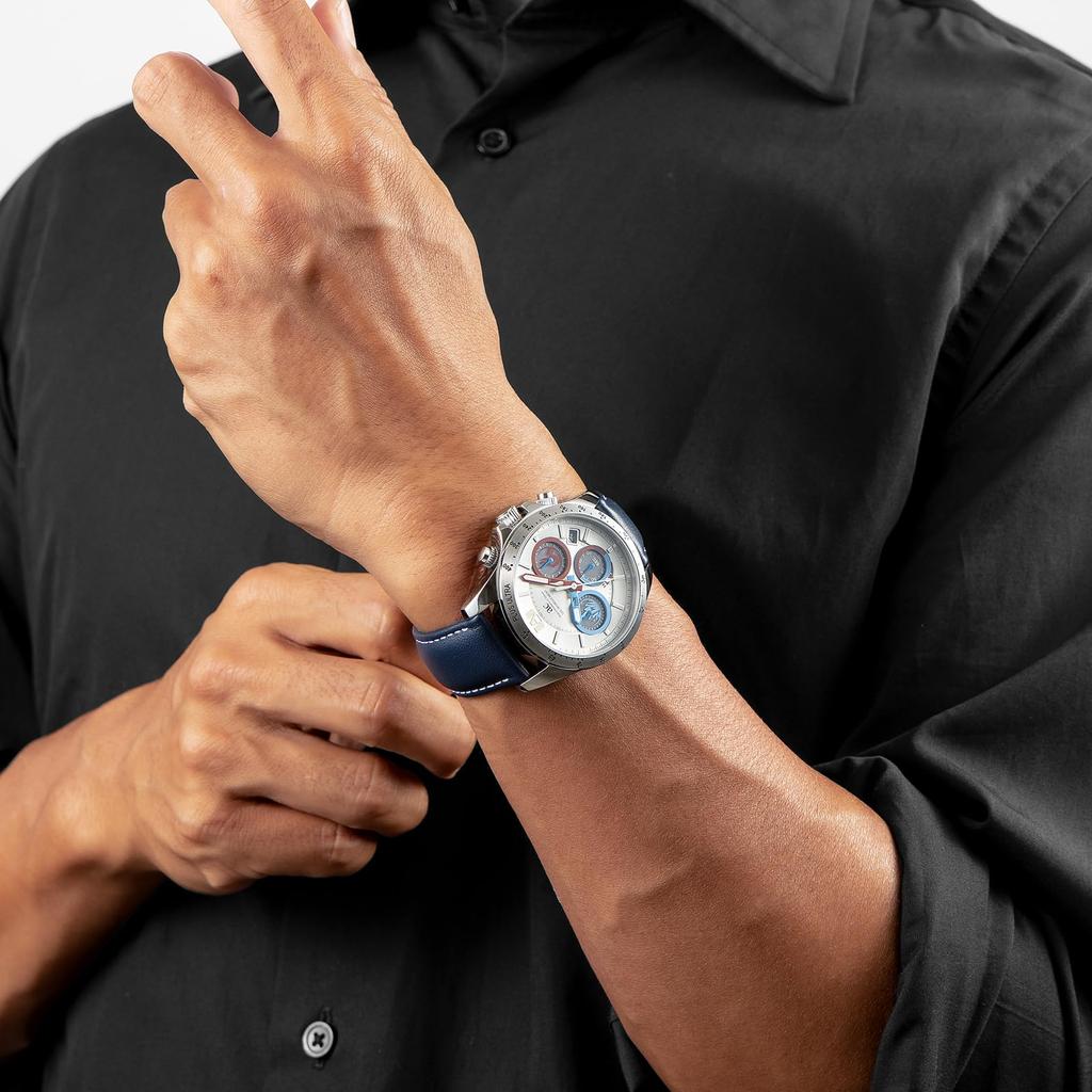 AngelClover My Hero Academia Collaboration Shoto Todoroki Solar 10 ATM Water Mineral Silver Watch, Model, Battery, Resistance, Glass, Dial, HE40-SH,