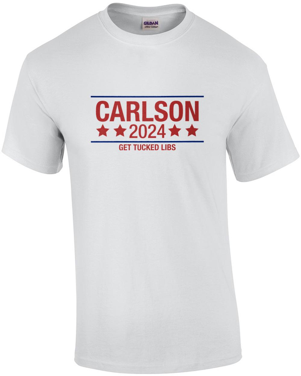 Carlson 2024 Get Tucked Libs Футболка унисекс XXXL