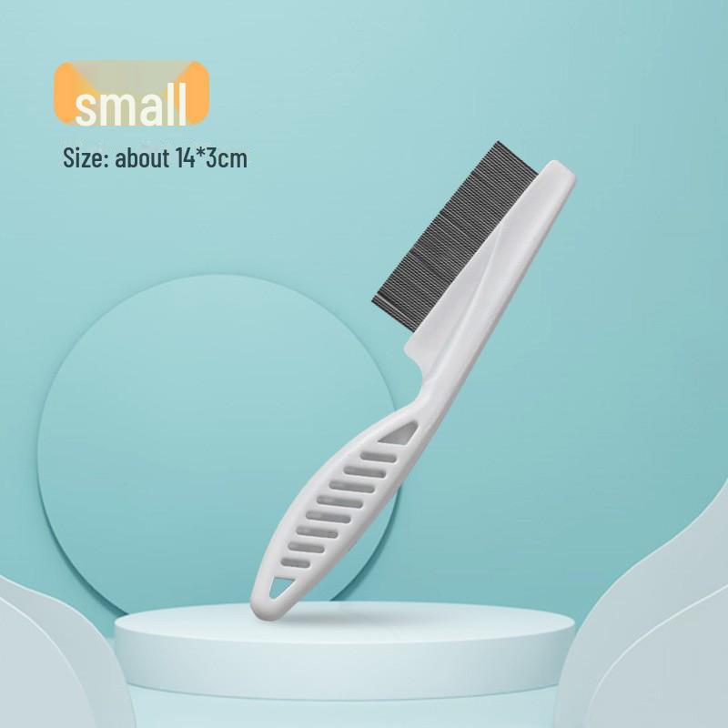 

Игольчатая расческа для ухода за домашними животными с воздушной подушкой - маленькая белая для кошек и собак