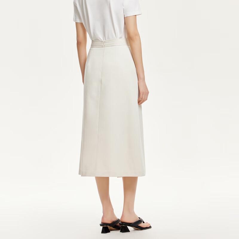 VEROMODA High-Waisted A-Line Midi Skirt with Belt