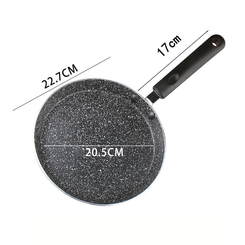 Non Stick Frying Pan 18/22/26CM Breakfast Pancake Egg Steak Frying Pot Pizza Panckae Pans With Handle Cooking Tool Cookware set