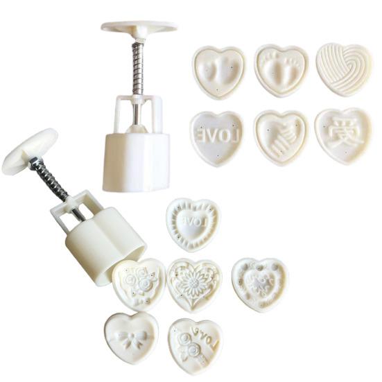 Mold practic Mooncake Anti-alunecare 2 stiluri Economisește munca