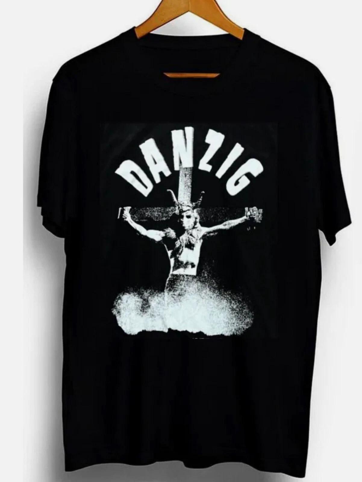 

Danzig rock band shirt, classic graphic t-shirt, cotton t-shirt 4XL