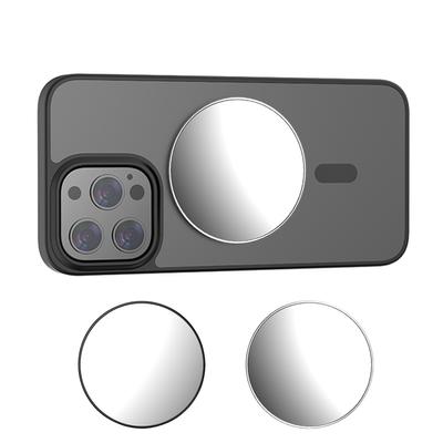 Magnetic Phone Selfie Mirror for Back Camera Selfie Reflector Selfie Artifact for iPhone 15 14 13 12 & MagSafe Case & All Phones