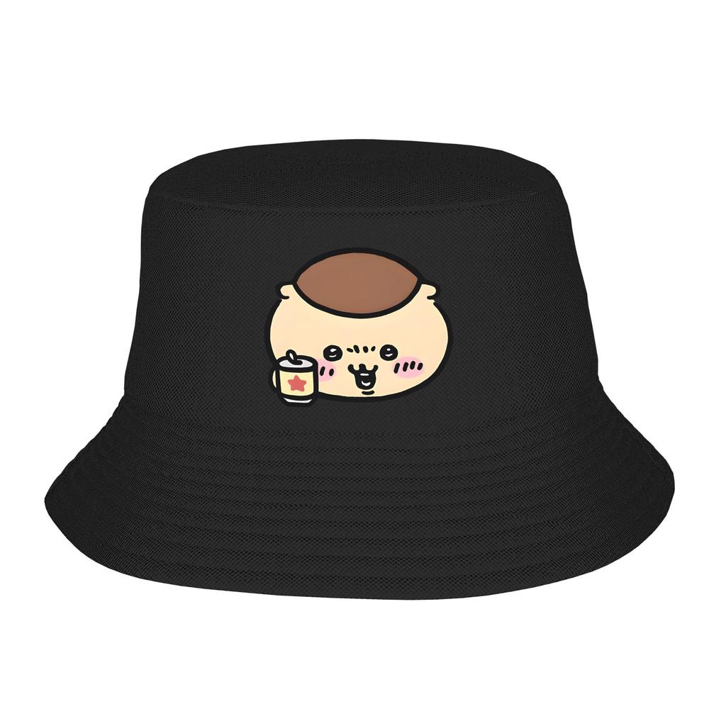 Chiikawas Summer Time Bucket Hat for Unisex Summer Sun Hats Style Foldable for Outdoor Sport Fishing Hats Session Hat