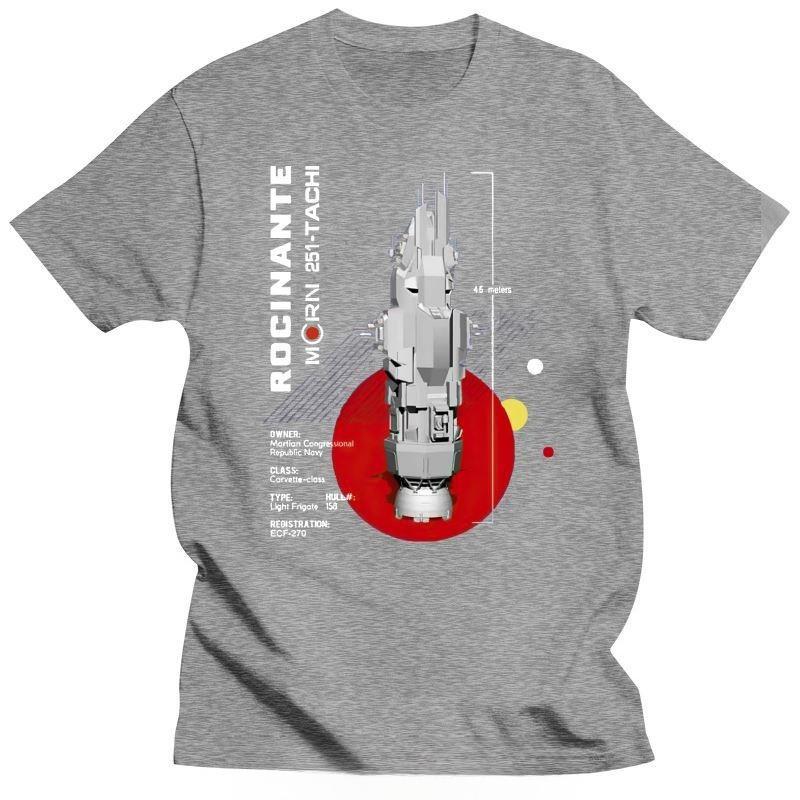 

Summer Men s Letter Spaceship Print 100%Pure Cotton Round Neck T-shirt Hip-hop Street Soft Breathable Sports Short Sleeved Shirt 4XL