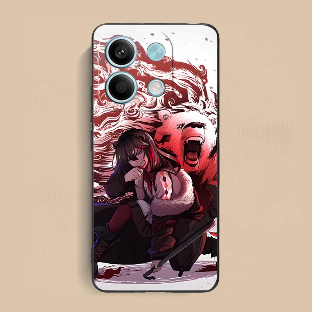 Arknights Zima Matte TPU Mobile Phone Case for Xiaomi Redmi Note 14 13 12 11 S Pro Plus 4G 5G Colorful Printing Cover