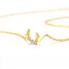 Bow Knot Collar Chain for Women's Light Luxury, Small and Popular Necklace, New Simple Xiasen Series Ornament