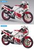 Plastikový model motocyklu Hasegawa řady Yamaha BK11 v měřítku 1/12 TZR250.(1KT)