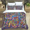Cute cartoon Super Zings Bedding Sets exquisite bed supplies set duvet cover comforter set bedding set luxury Birthday Gift029