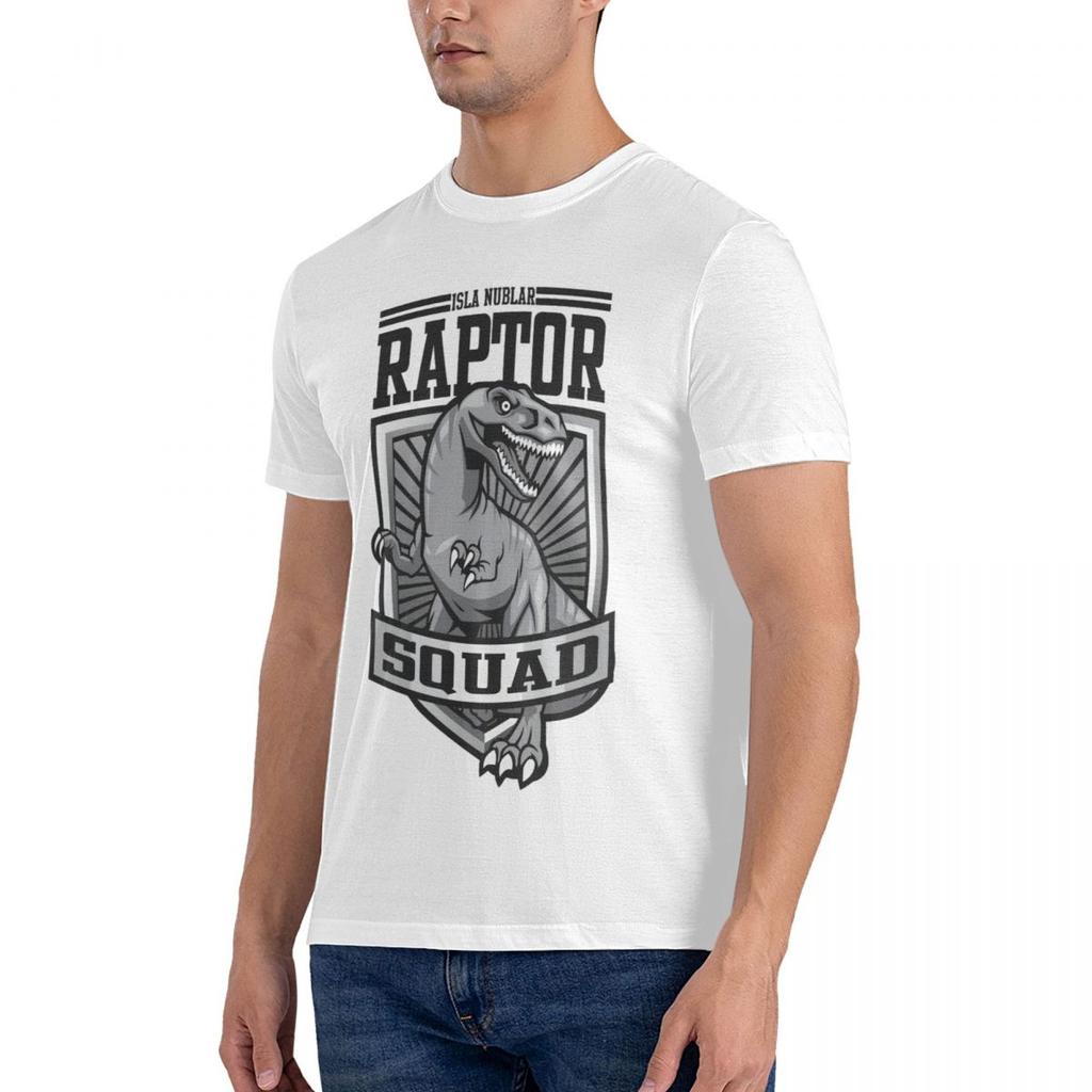 Men Shirt Jurassics World Raptor Squad Crew Neck TShirt Oversized Tops Clothing Sleeve Tees Gift Idea T-Shirt
