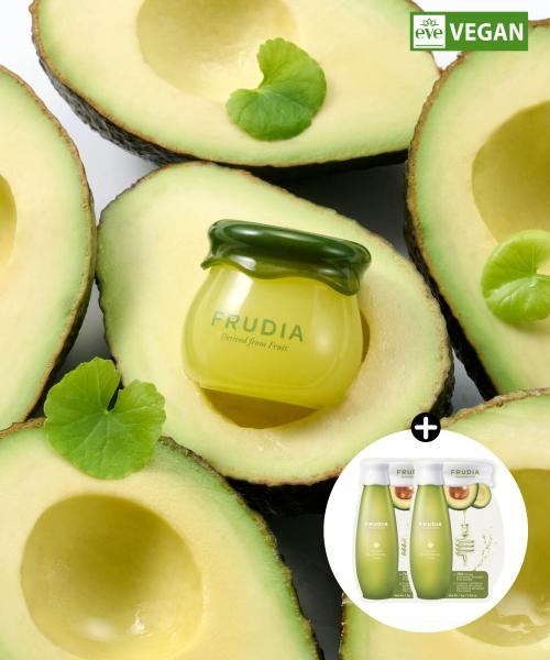 [Silicone-Free] Avocado Cica Relief Lip Balm 10ml (+ Free Gift: 2 Pouch Creams)