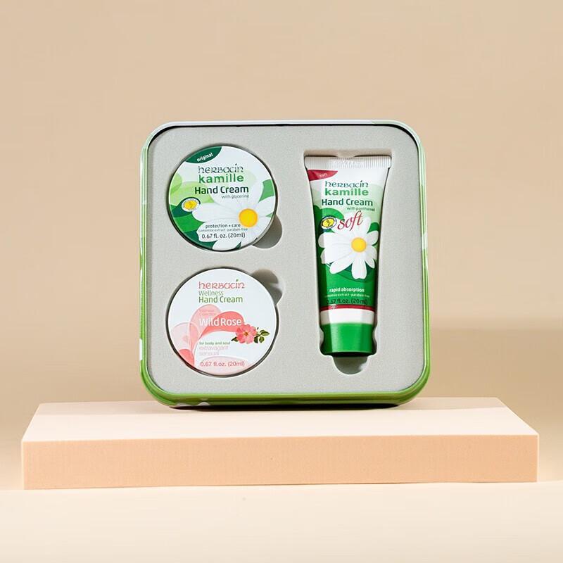 Herbacin Kamille Hand Cream Trio Set