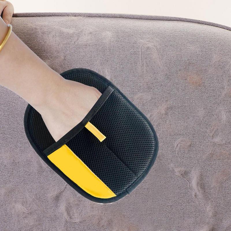 Pet Cleaning Gloves Double-Sided Puppy Dematting Gloves Hands On Gloves Multifunctional Pet Hair Remover Gloves For Pet Hair