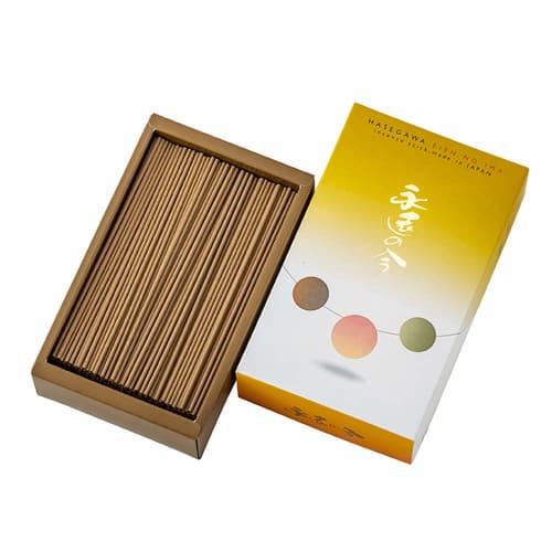 Hasegawa Buddhist Altar Incense, "Eternal Now," Premium Agarwood, Sandalwood, Tea, Short Rose