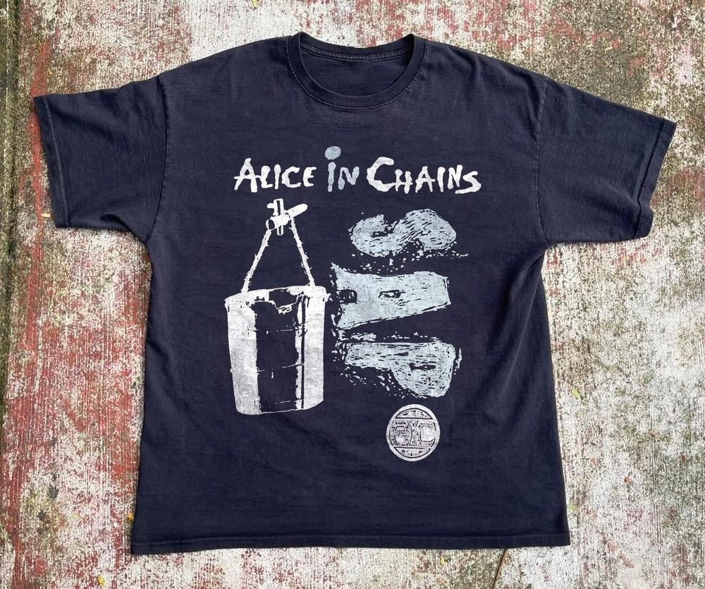 Vintage Alice In Chains Sap Album T-shirt, Unisex Black T-shirt, Size S-5XL Unisex T-Shirt XXXXL