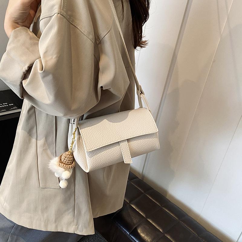 High-end small bag women's autumn 2025 new niche design versatile messenger bag popular this year small square bag