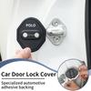 BAG1 4-Piece Set of Universal Wear-Resistant Silicone Car Door Lock Covers For VW Polo Tiguan T5 Passat Jetta Scirocco Sagitar Touran