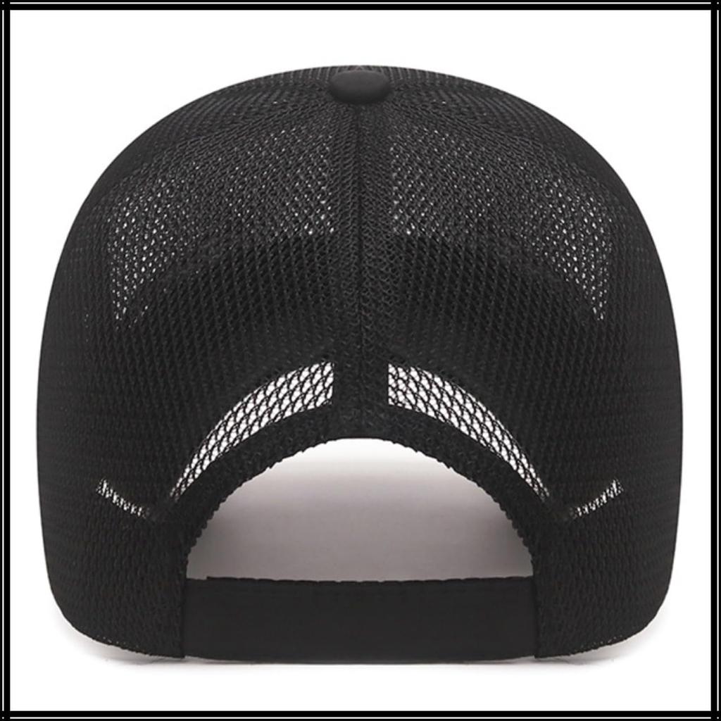 Mesh UV Sonnenhut CZA012 [White Fang], Ausgeschnittene Krempe, Kappe, Schutz, Schutz, Lässig, Sport, Herren, (beige)