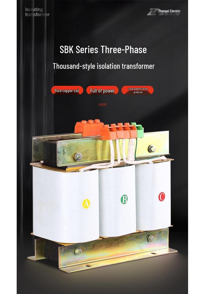 Three-Phase Dry Isolation Transformer 1140/660/440/415/380V To 220/200V for Servo Machine Tools