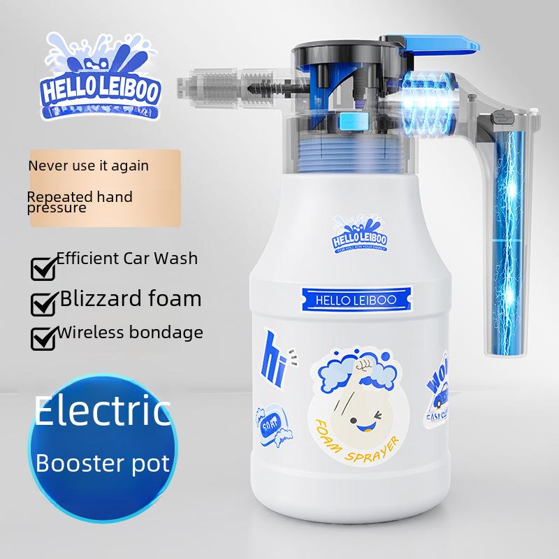2-Liter-Schaumsprüher für die Autowäsche, Handsprüher für den Garten, Schaumpistole für Hochdruckreiniger, Gießkanne für die Pflanzen- und Autoreinigung