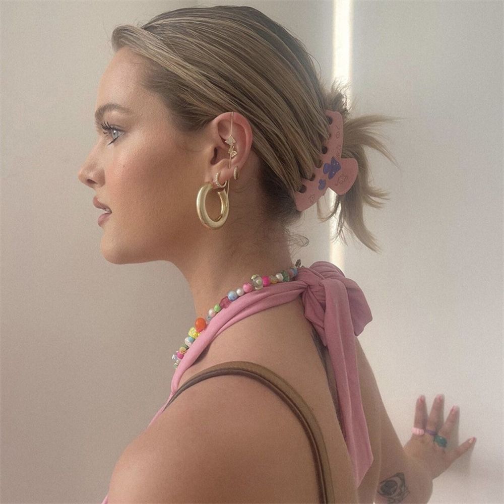 

Модный головной убор, держатель для хвоста, женский зажим в виде акулы, корейские заколки для волос, ацетатные волосы, коготь, гриб