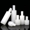 25Pcs White Nylon Single Head Fastener Durables  Multi-Purpose Hardware Accessories