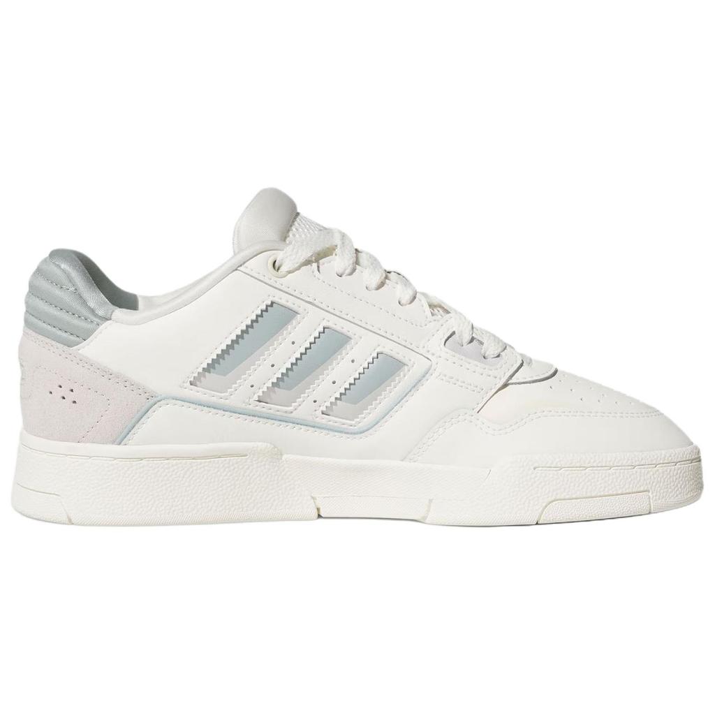 Adidas Originals Drop Step 2.0 Comfortable Fit Low Top Skate Shoes Women sneaker Han-Jade-White KJ1116