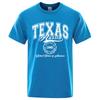 Texas Austin United States Of America Tshirt Men Women T-Shirts Hip Hop Breathable T-Shirt Casual Tee Clothes 100% Cotton Tops